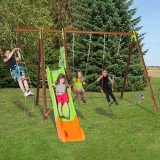 Station de Jeux Bois Métal XALTO 2,30 m | Trigano