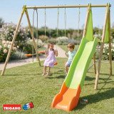 Portique Bois Métal Multi-Activités OPTIMA | Trigano
