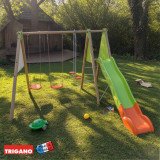 Portique Bois Métal Multi-Activités OPTIMA | Trigano