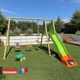 Portique Bois Métal Multi-Activités OPTIMA | Trigano