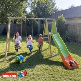 Portique Bois Métal Multi-Activités OPTIMA | Trigano