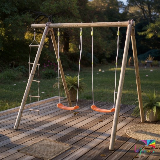 Portique Bois 2,30 m ARTIX TIRIDOU | Trigano