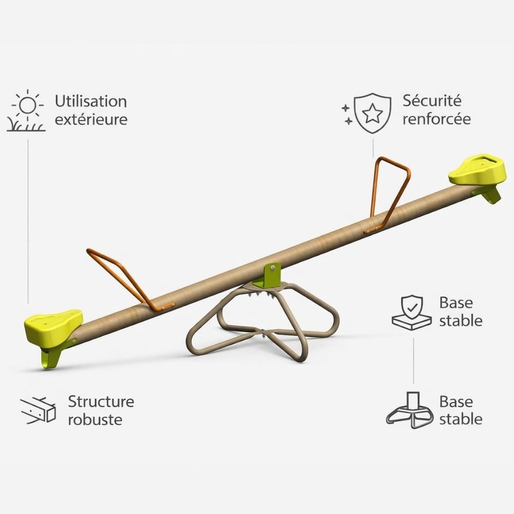 Trébuchet Rotatif en Bois KIKOU FUNNY | Trigano