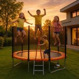 Trampoline Trigano 2,44 m avec Filet et Échelle
