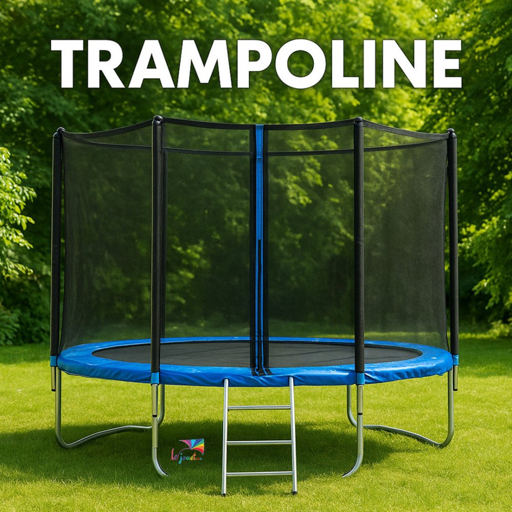 Trampoline Trigano 2,44 m avec Filet et Échelle