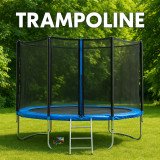 Trampoline Trigano 2,44 m avec Filet et Échelle