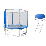 Trampoline Trigano 2,44 m avec Filet et Échelle