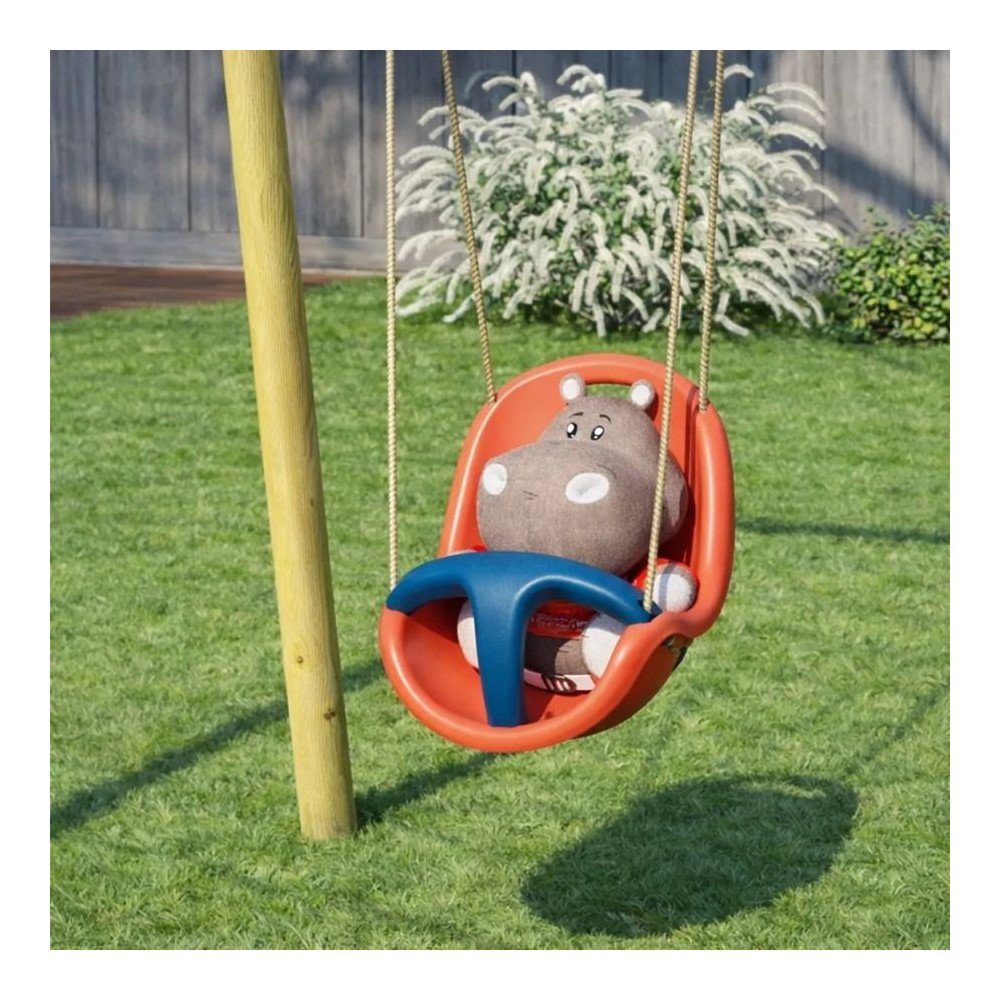 Siège bébé pour portique de 1,90 à 2,50 m bleu/corail – Trigano