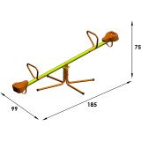 Trébuchet Bascule Rotatif Métal COUCOU | Trigano