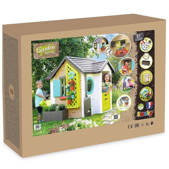 Smoby Garden House – Cabane Jardin Enfant 2-8 Ans | LEJOUET.MA