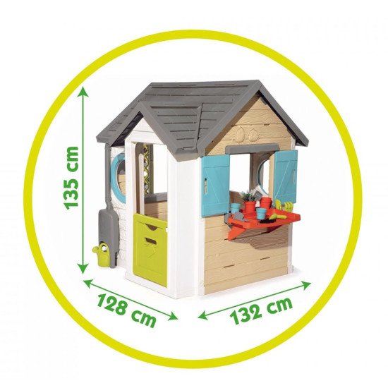 Smoby Garden House – Cabane Jardin Enfant 2-8 Ans | LEJOUET.MA