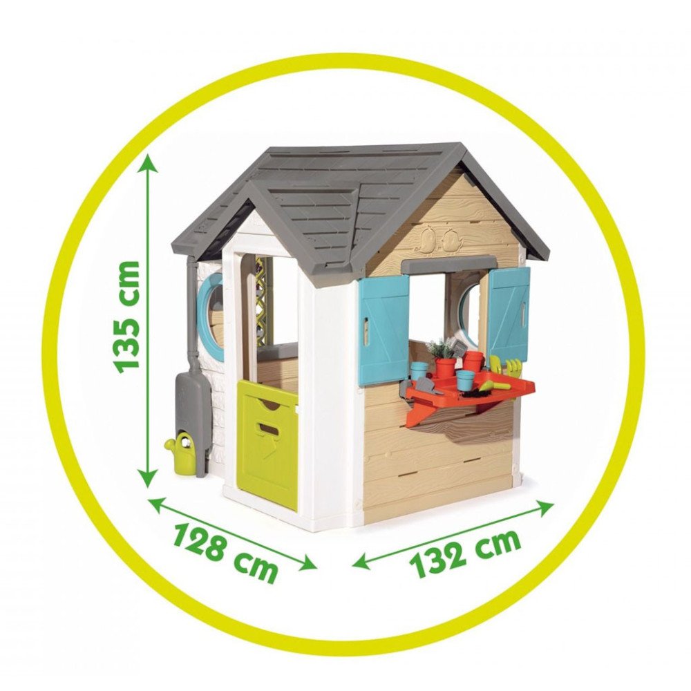 Smoby Garden House – Cabane Jardin Enfant 2-8 Ans | LEJOUET.MA