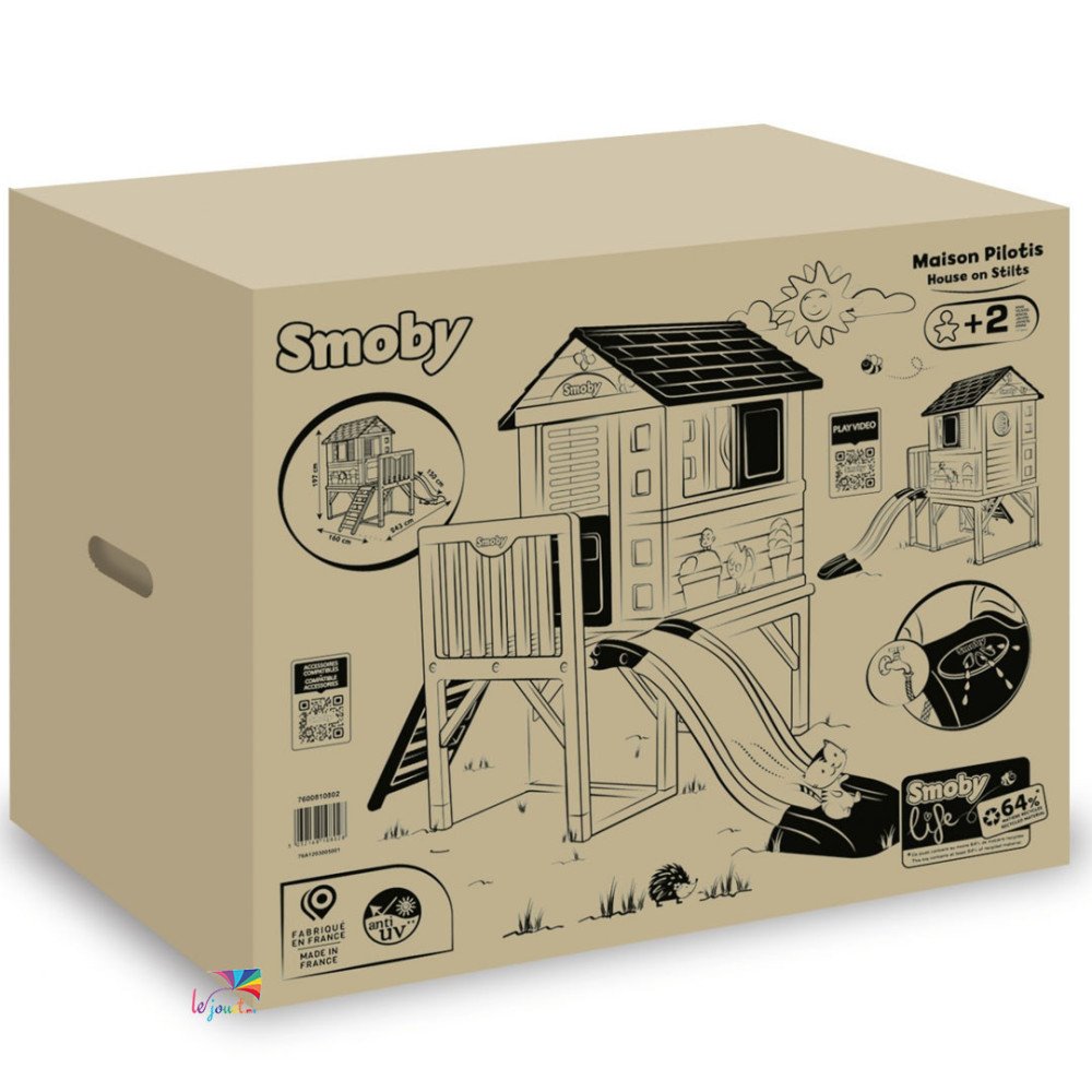 Smoby Life Maison Pilotis