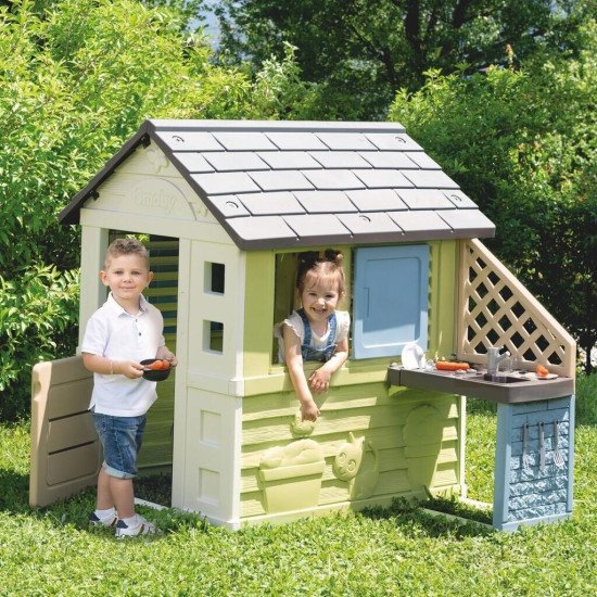 Smoby Life Maison Pretty + Cuisine d'été