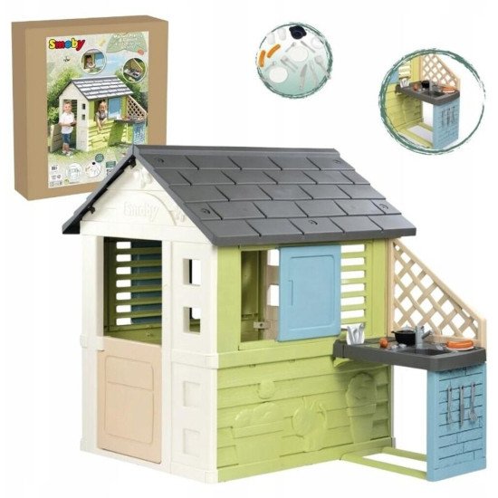 Smoby Life Maison Pretty + Cuisine d'été