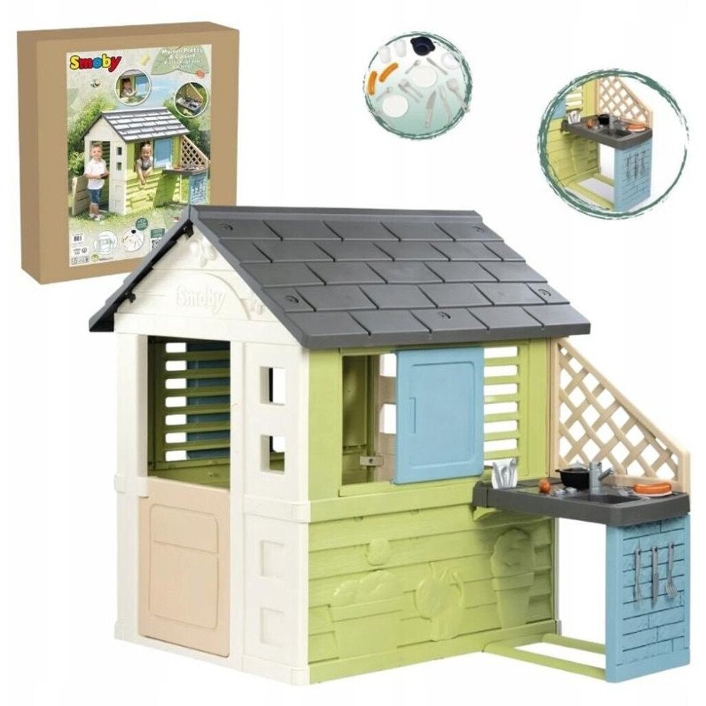 Smoby Life Maison Pretty + Cuisine d'été