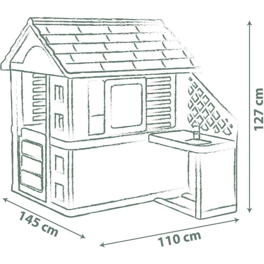 Smoby Life Maison Pretty + Cuisine – Cabane Enfant | LEJOUET.MA