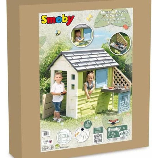 Smoby Life Maison Pretty + Cuisine d'été