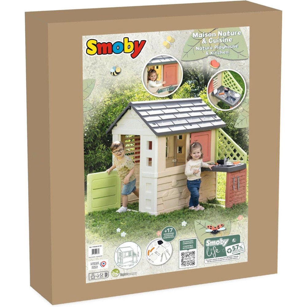 Smoby Life Maison Nature avec cuisiné d’été