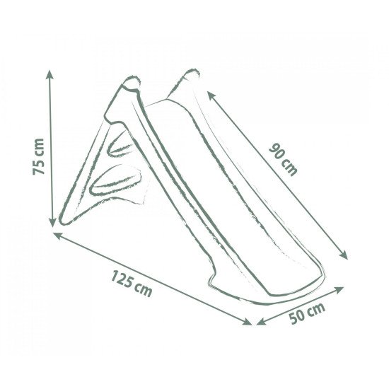 Smoby Life Toboggan XS Bleu