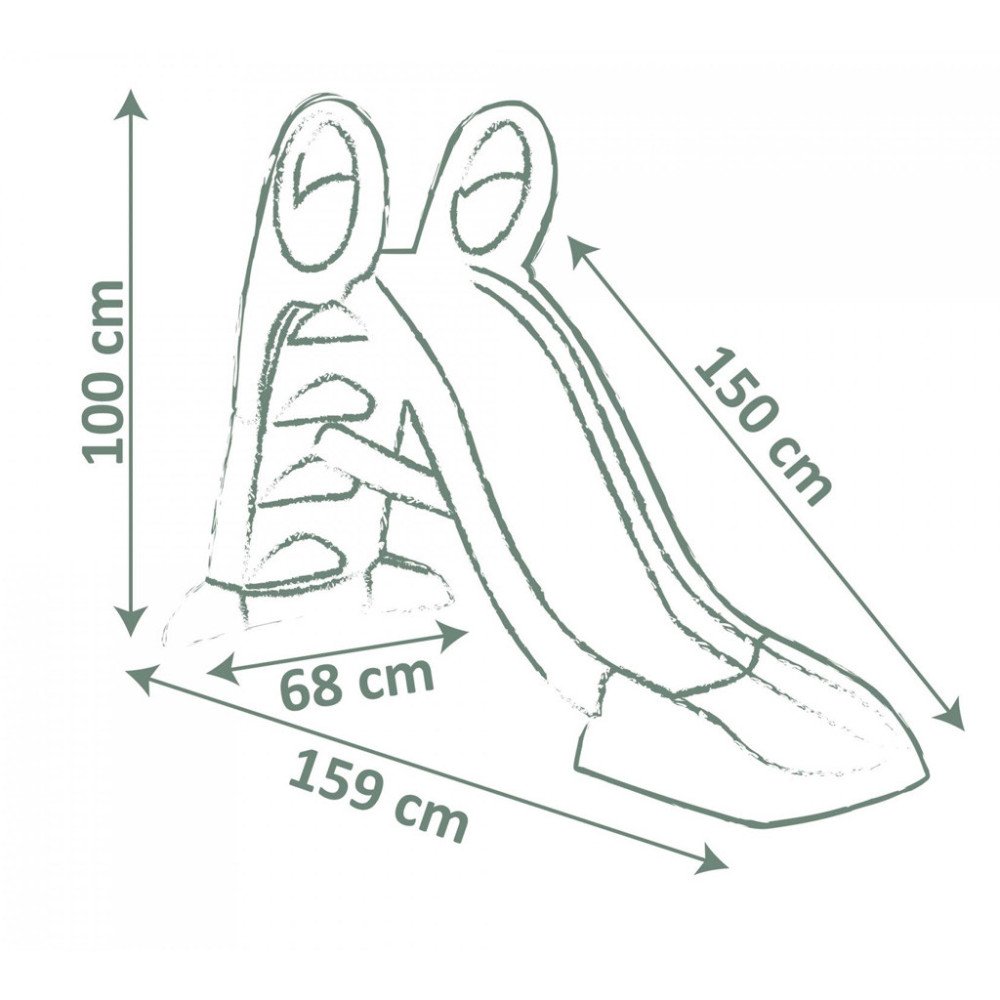 Smoby Life Toboggan GM 1,50 m dès 2 Ans | LEJOUET.MA