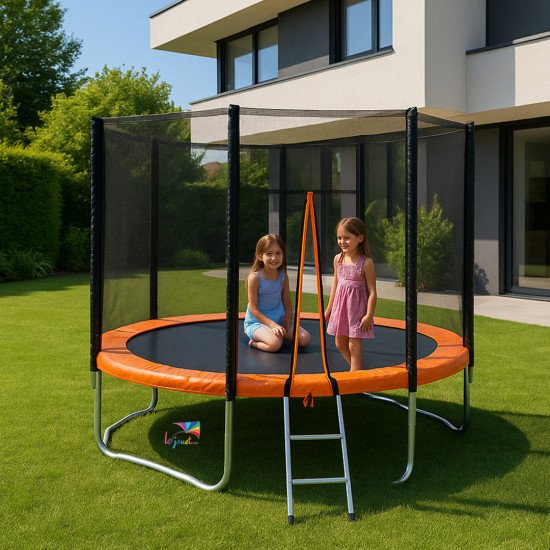 Trampoline Trigano 3,05 m avec Filet et Échelle