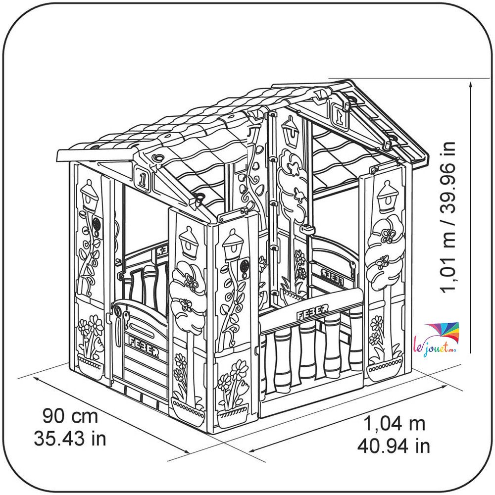 Happy House FEBER - Maison pour enfants