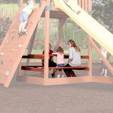 Aire de Jeux Bois Adventure Treehouse Jumbo 2
