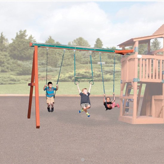 Aire de Jeux Bois Adventure Treehouse Jumbo 2