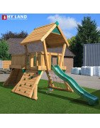 Aire de Jeux Enfant en Bois & Métal Maroc | lejouet.ma