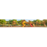 Aire de jeux Bois