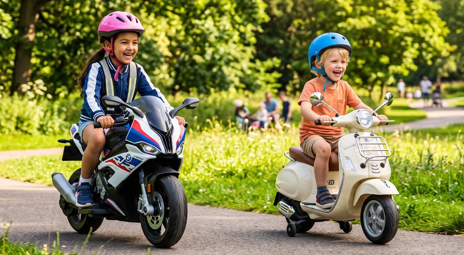Motos électriques pour enfants 12V