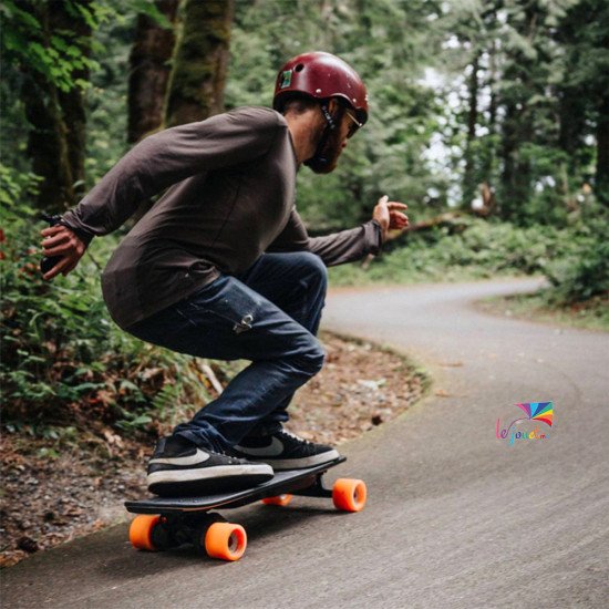 Skateboard électrique de 26 pouces 350 watts