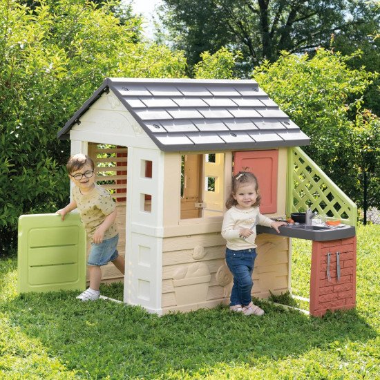 Smoby Life Maison Nature avec cuisiné d’été