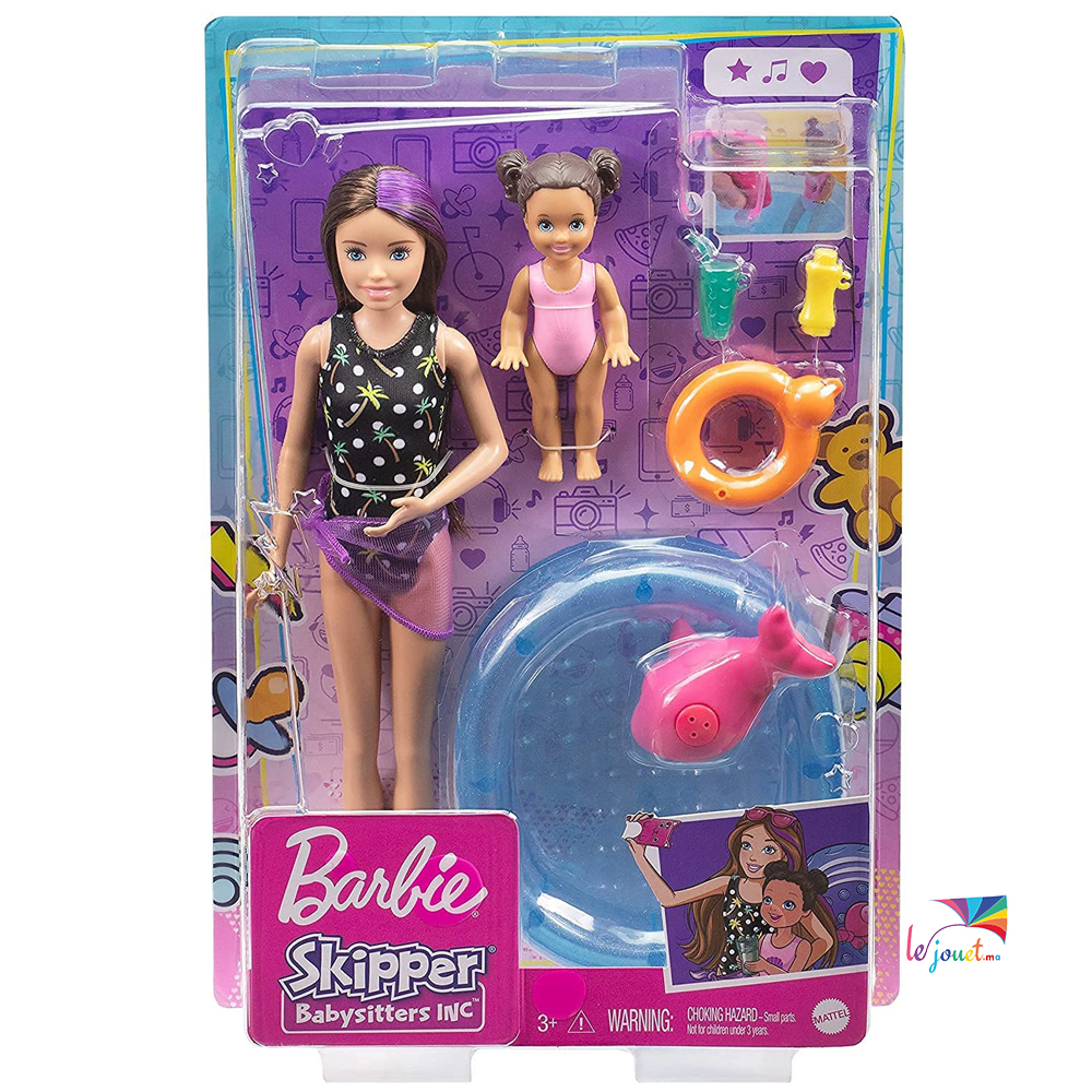 Barbie Ensemble de poupée - Chelsea Peut être un avion