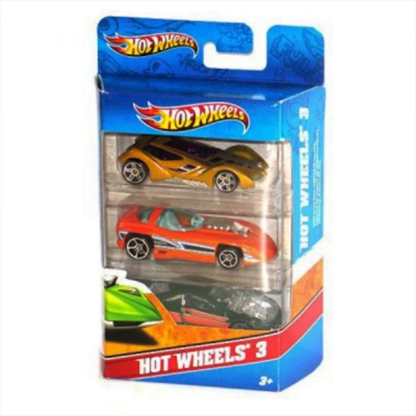 Coffret 3 véhicules miniatures - Hot Wheels