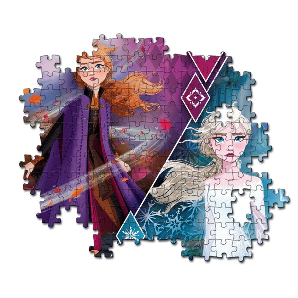 Puzzle 104 pièces - La Reine des Neiges