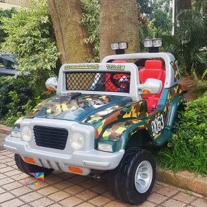 GRAND 4X4 JEEP VOITURE ÉLECTRIQUE 2 vraies grandes places