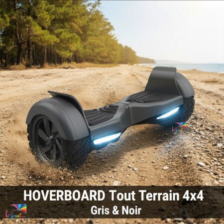 Hoverboard Tout Terrain 4×4 Noir