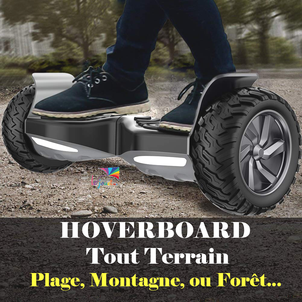 Hoverboard XXL Tout terrain - 10 pouces