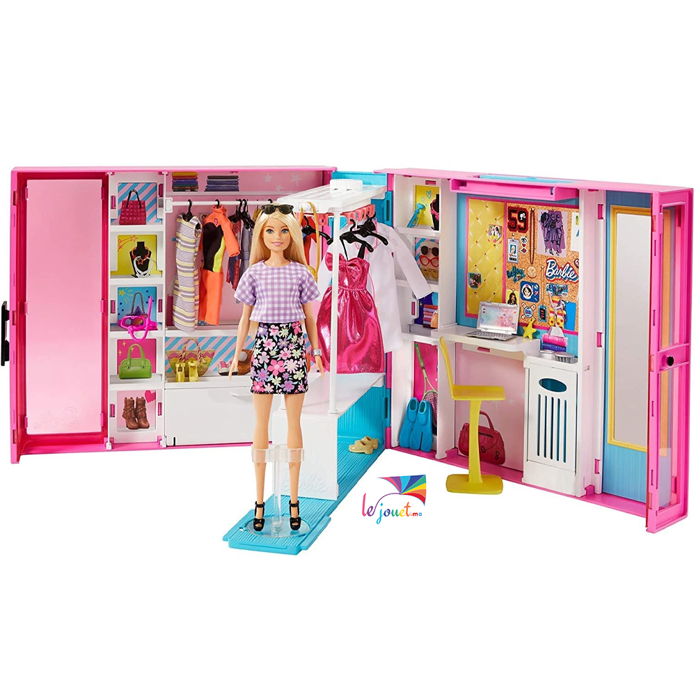 Le Dressing Deluxe de Barbie® – MATTEL –