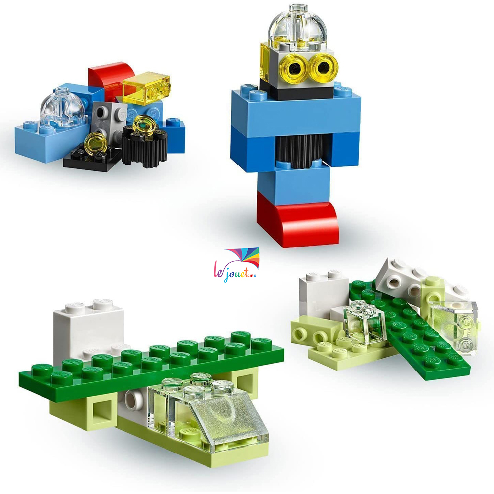 LEGO Boîte de Rangement à 11 Compartiments, Plastique, Ninjago