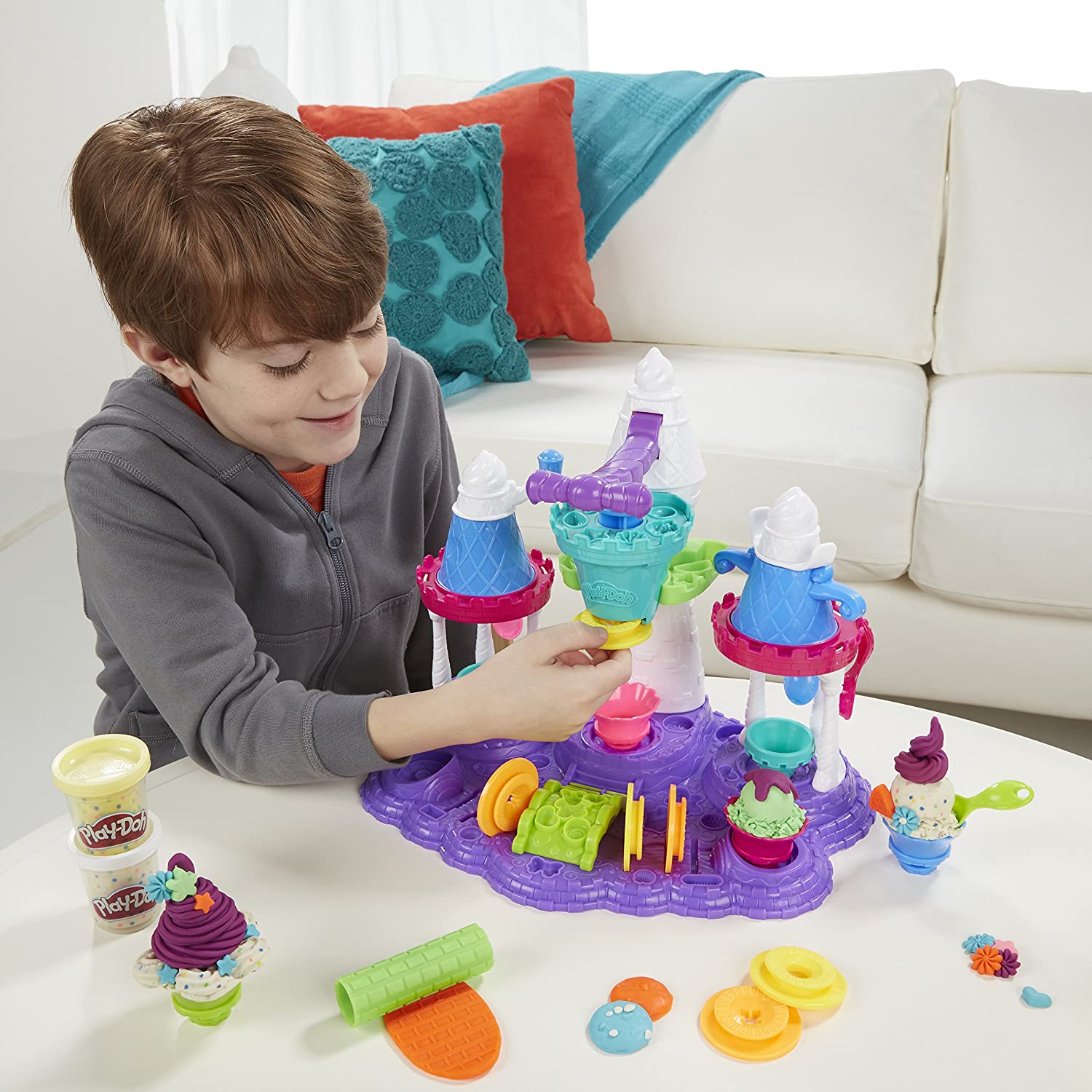 Pâte A Modeler Play-Doh Kit Créatif Jeux Le Royaume des Glaces Enfant Noël  Neuf