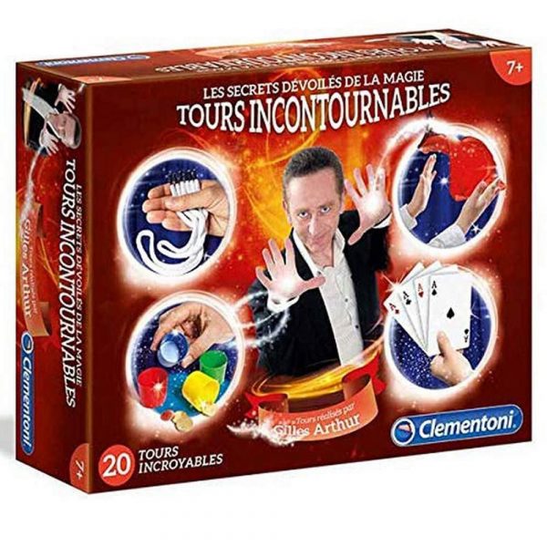 Clementoni-Les Secrets dévoilés Tours Incontournables-Jeu de Magie, 52287