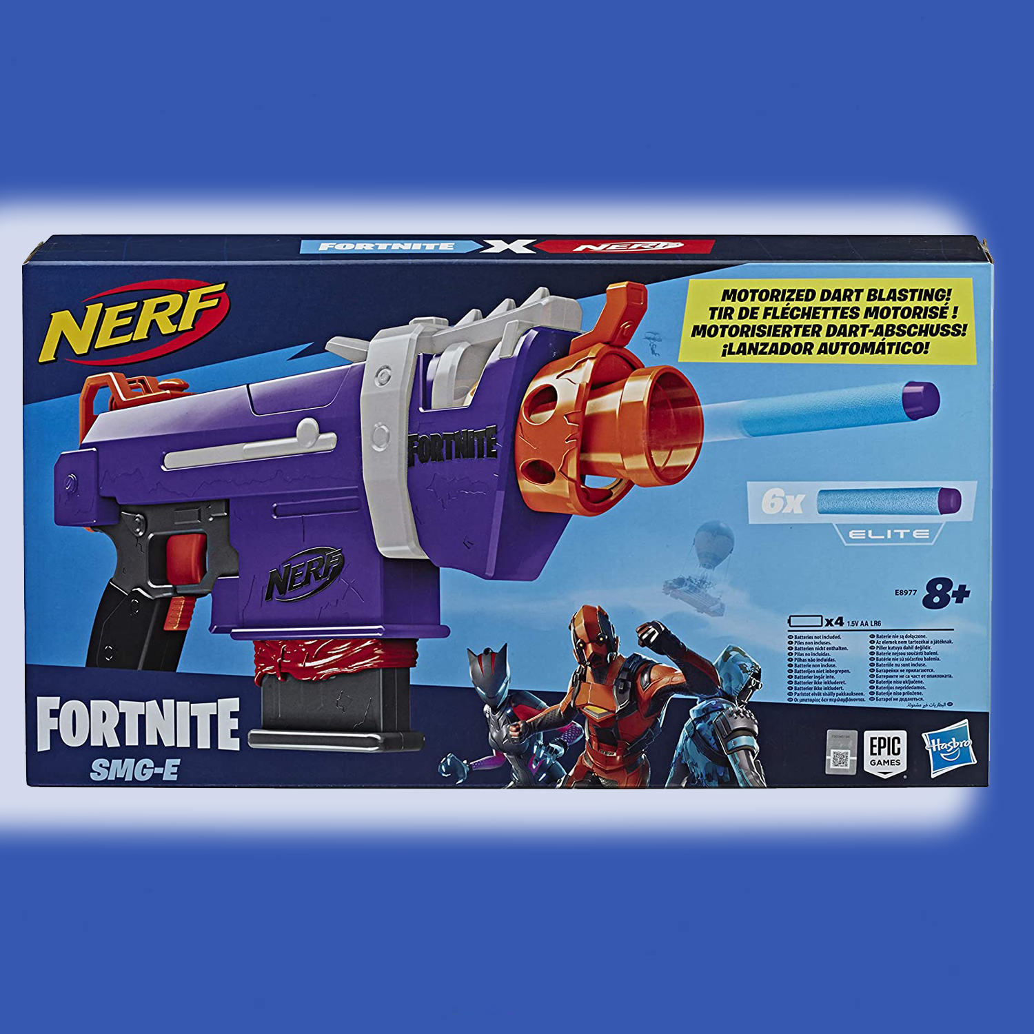 Nerf Fortnite HC E et Fléchettes Nerf Mega Officielles - Jeu de