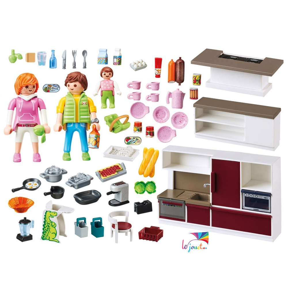 Playmobil Grande cuisine familiale 9269 - Sets de jeu parfaits chez