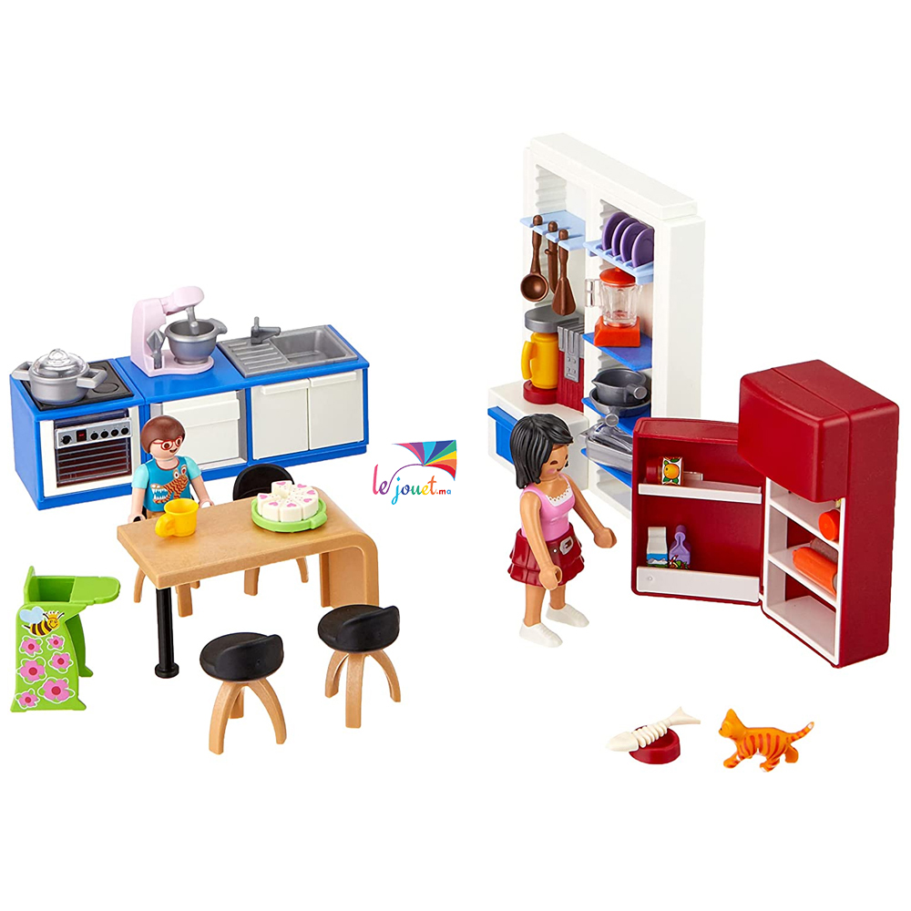 Cuisine familiale Playmobil – 70206- –