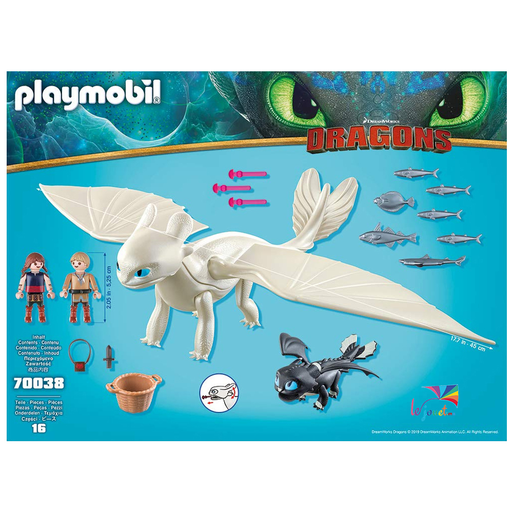 Furie éclair et bébé dragon Playmobil – 70038 – –