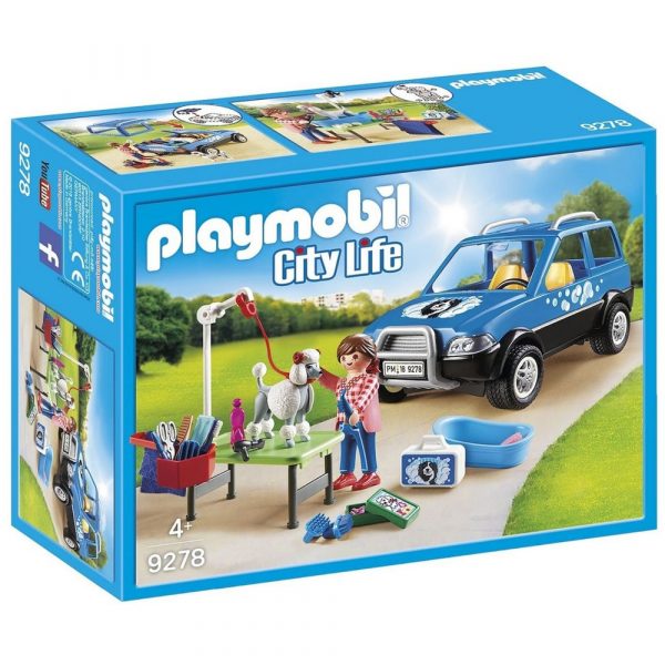 Toiletteuse avec véhicule Playmobil - 9278 -