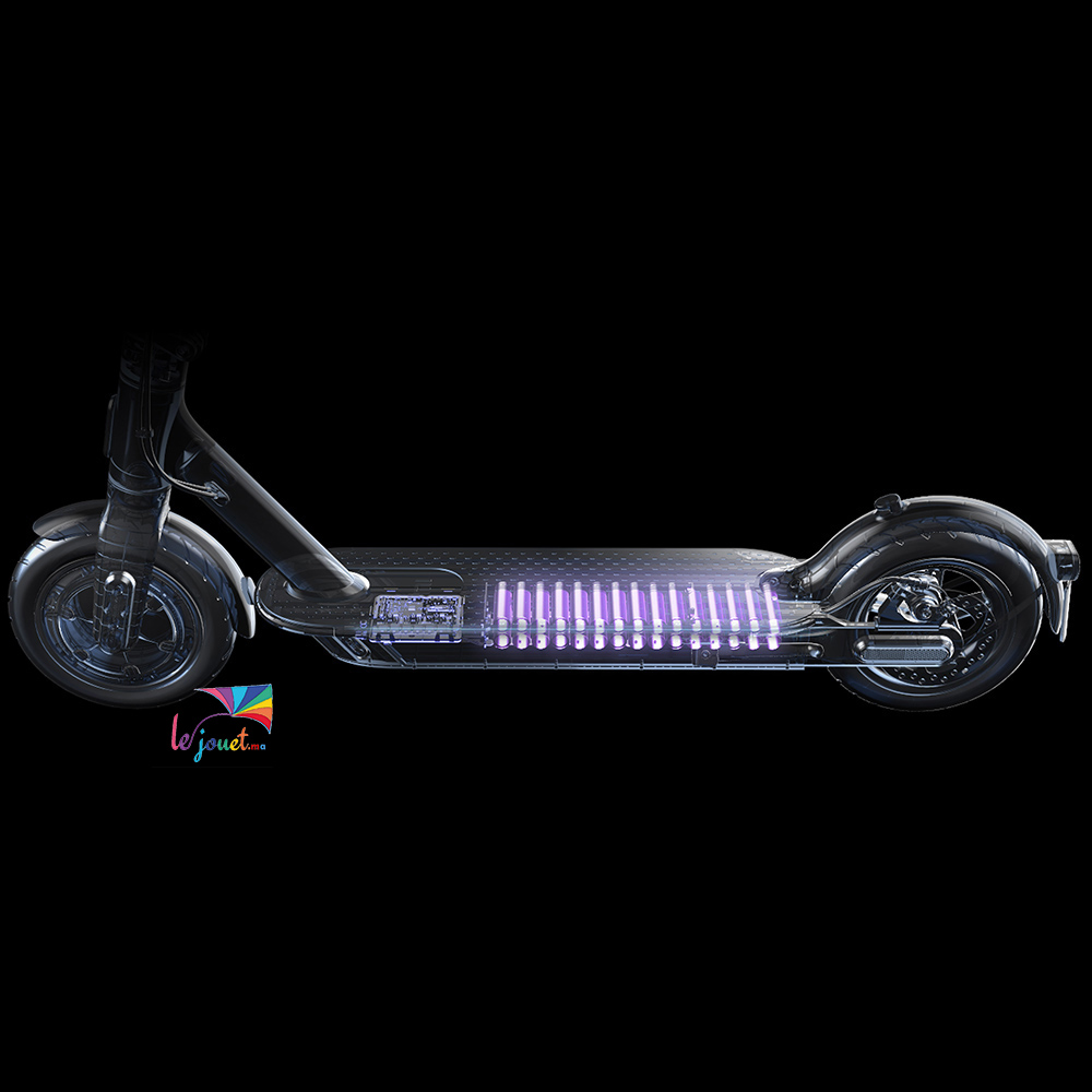 Trottinette Electrique Adulte，Pliantes LED Scooter Électrique